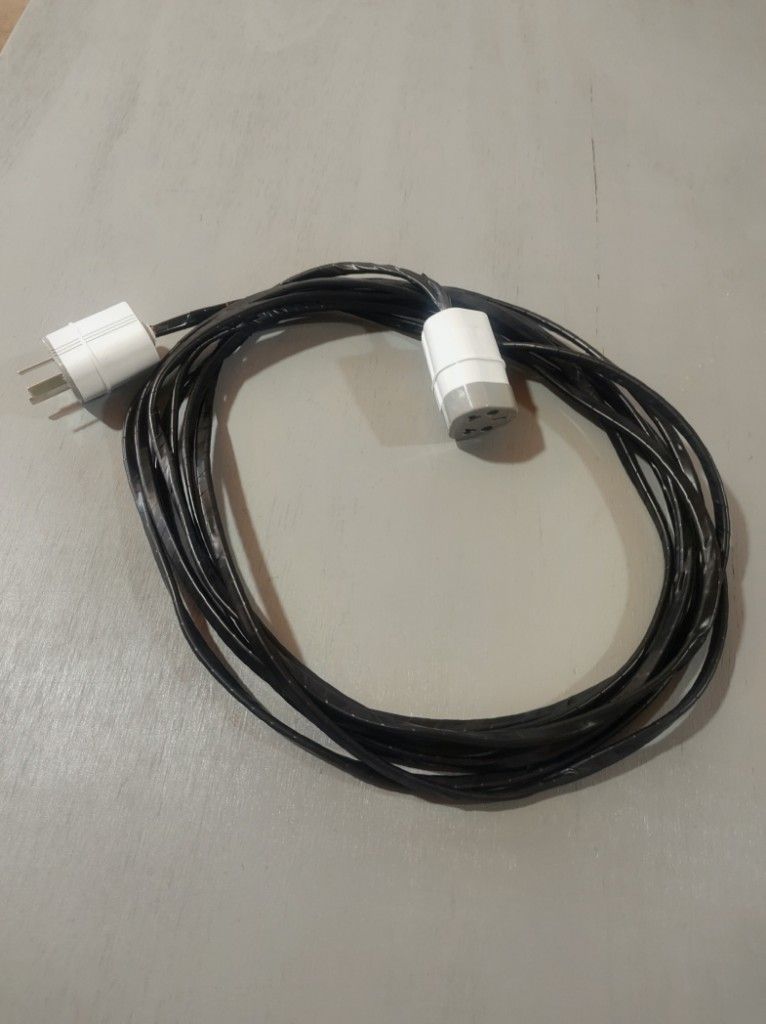 Alargue 6M cable 2x2,5mm c/fichas MIG