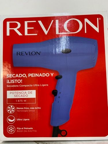 secador revlon azul perenial