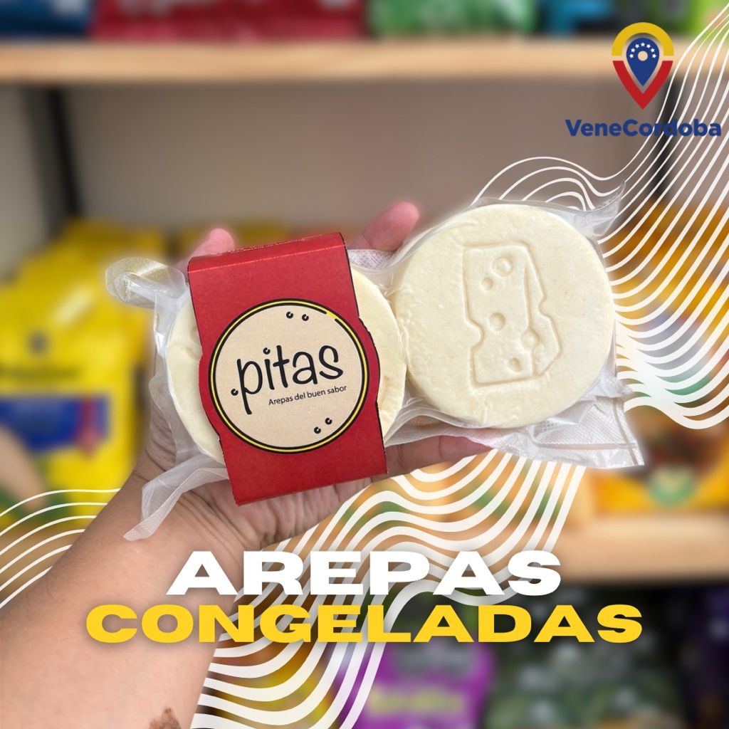 Arepas congeladas