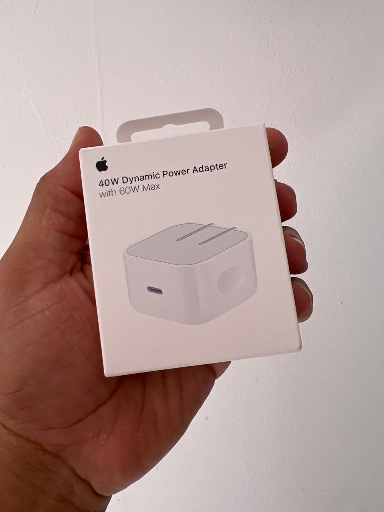 ADAPTADOR DE IPHONE 40W ORIGINAL