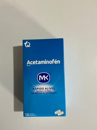 Acetaminofen Mk 500mg