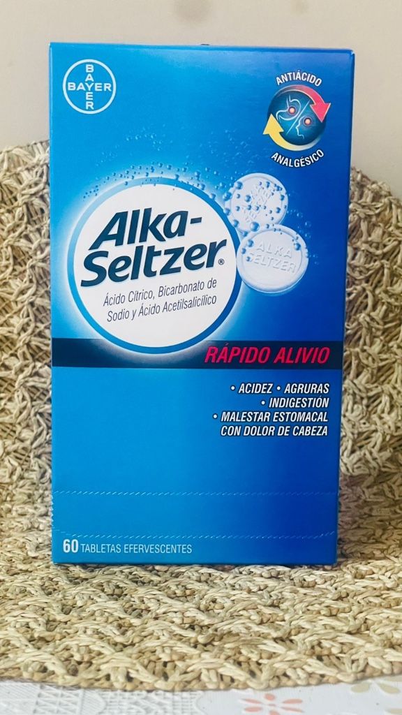 ALKA SELTZER RÁPIDO ALIVIO X60 TABLETAS