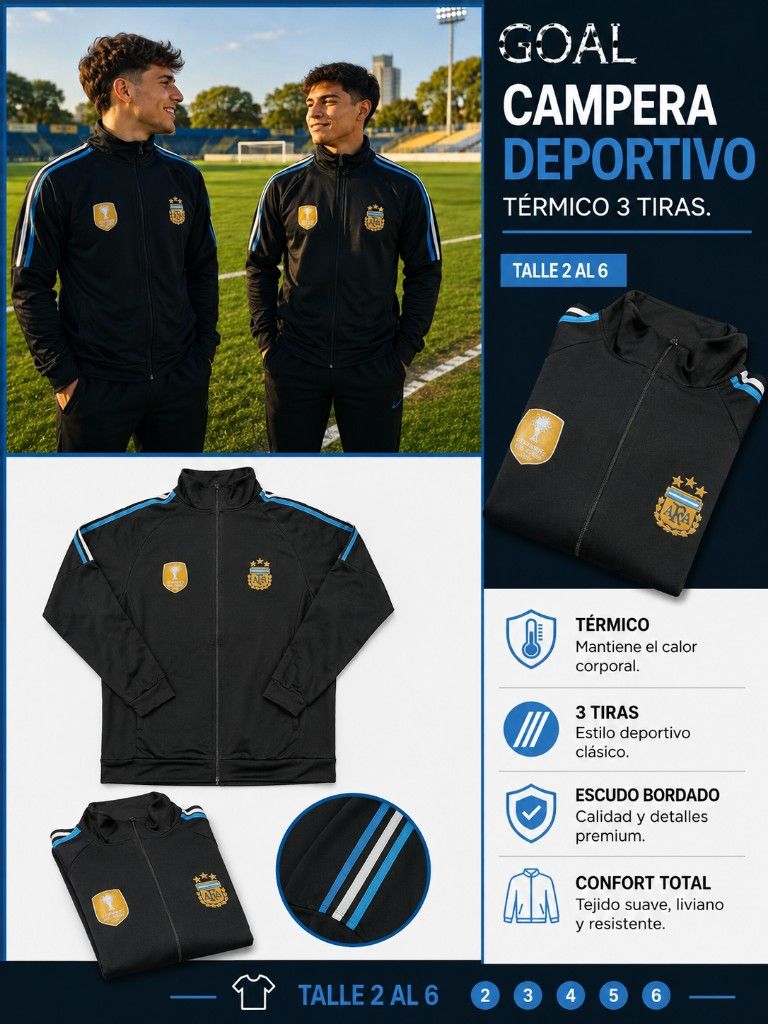 CAMPERAS DEPORTIVAS