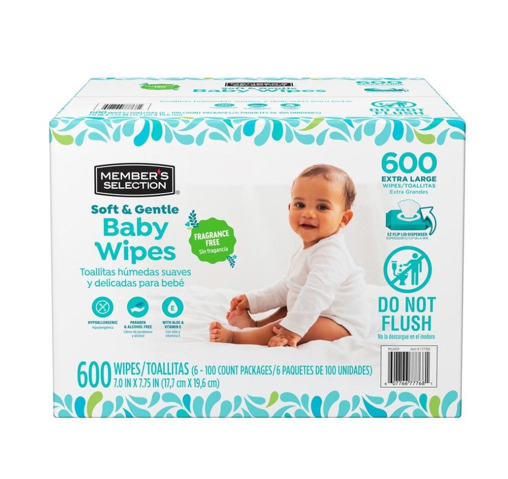 Baby Wipes Member's Selection