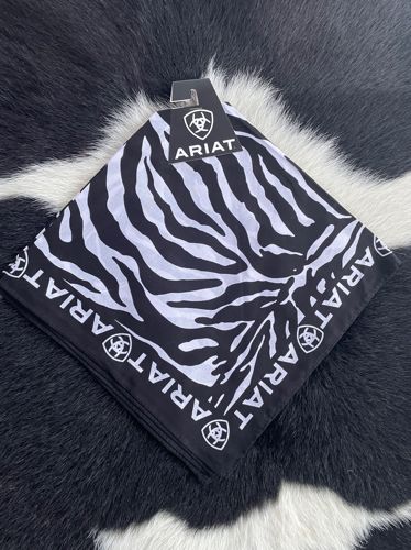 Bandana Color Negro/Blanco
