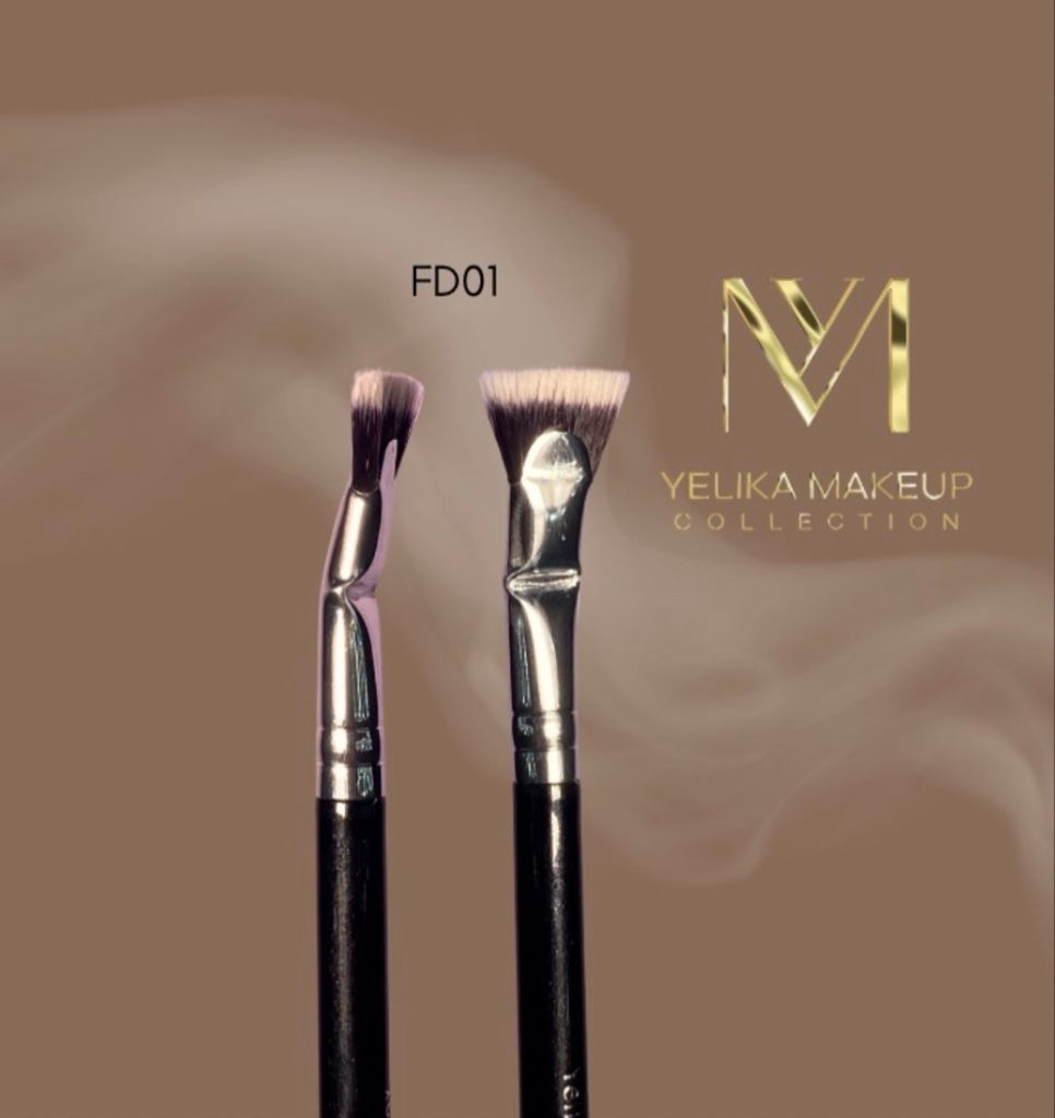 BROCHA FD01 ABANICO MASCARA DE PESTAÑAS YELIKA COLLECTION