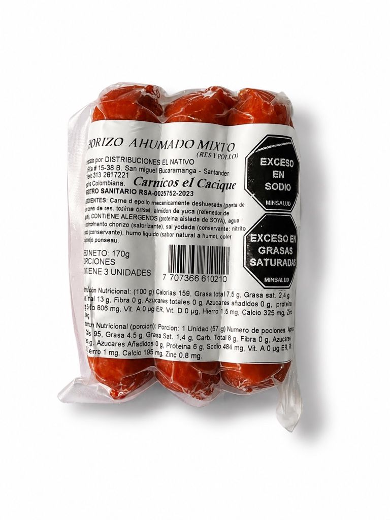 Chorizo x 3 und 170g