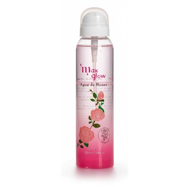Agua de rosas maxglow
