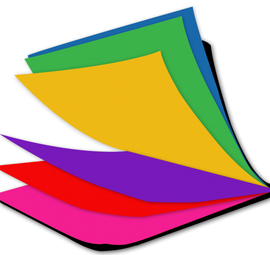 Block arco iris liso oficio