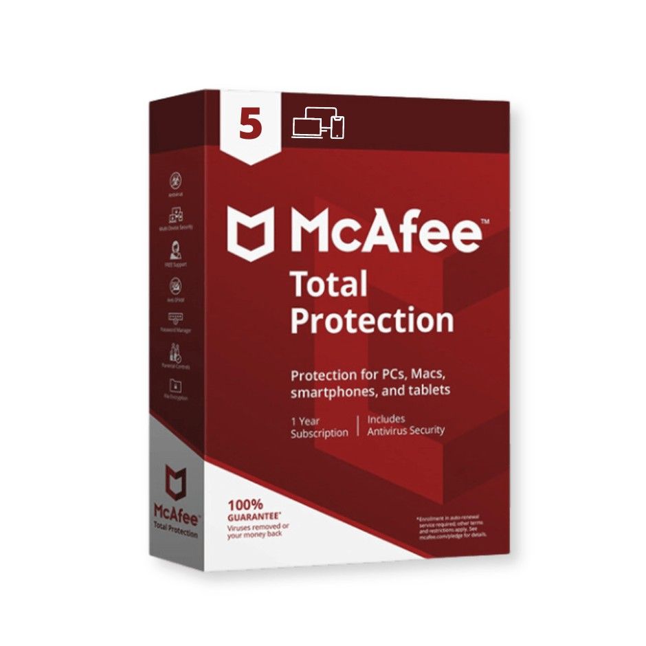Antivirus McAfee Total Protection 2023 5PC