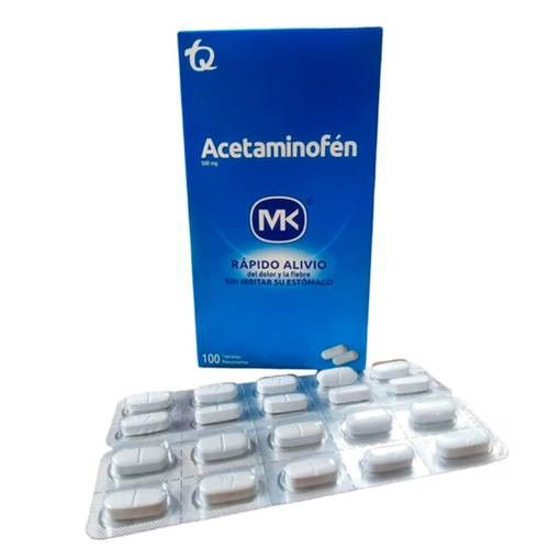 Acetaminofen Mk 500Mg X 1 Tableta