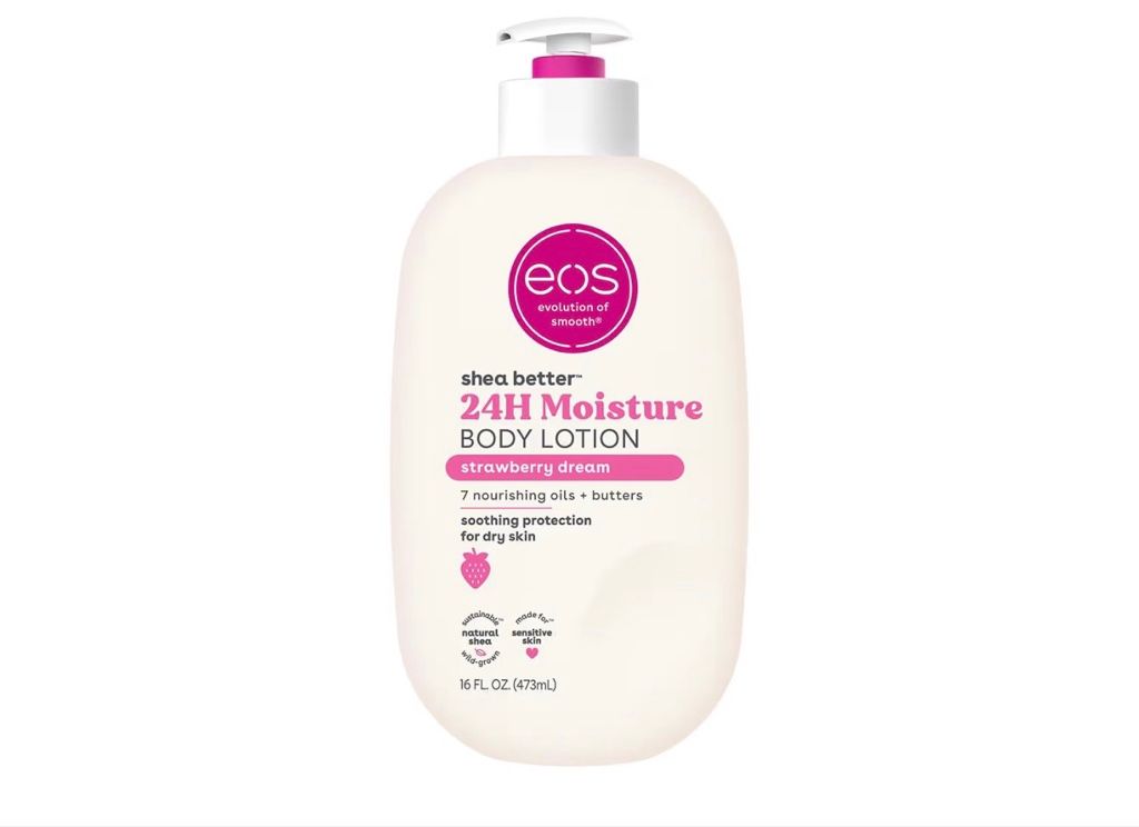 Crema hidratante EOS Fresa