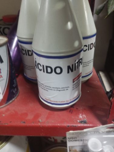 acido nitrico botella