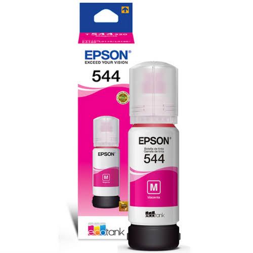 BOTELLA DE TINTA ORIGINAL EPSON T544 MAGENTA (L1110-L3110-L3150-L5190)