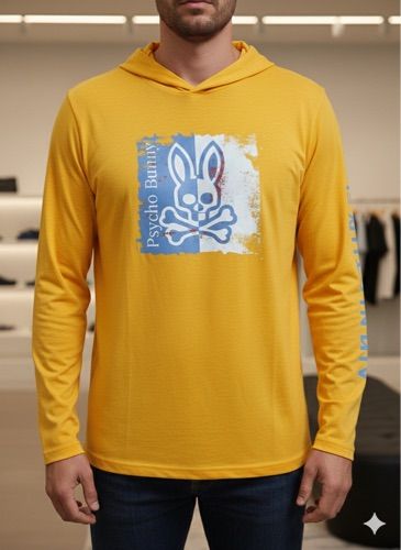 Abrigo Psycho B amarillo 2 talla 6,7,8
