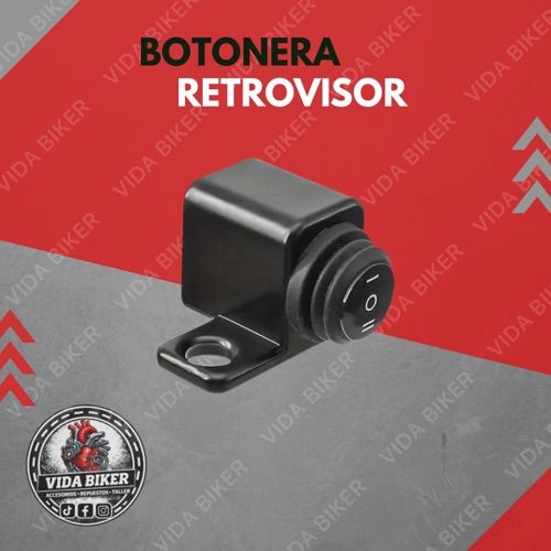 Botonera para retrovisor