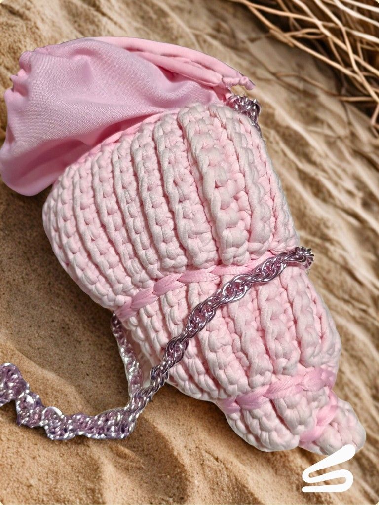 AC008 Cartera en Crochet