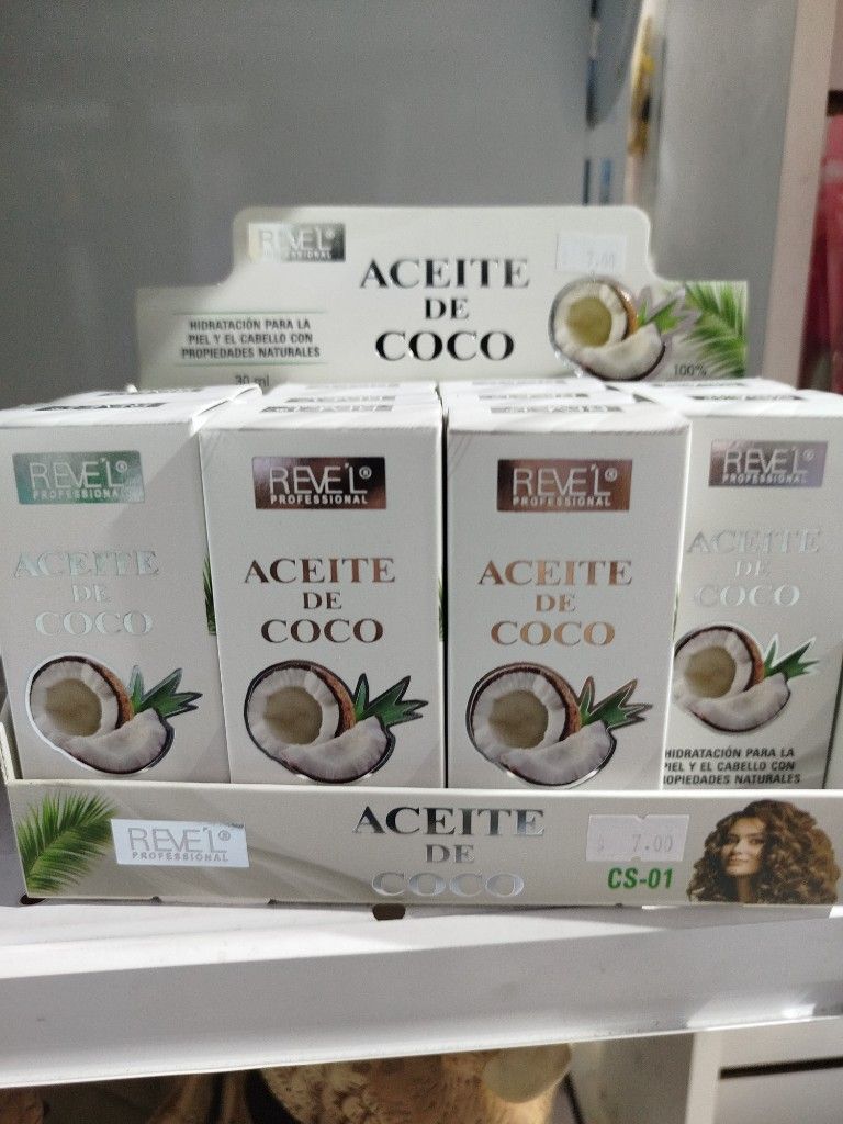Aceite de coco revel