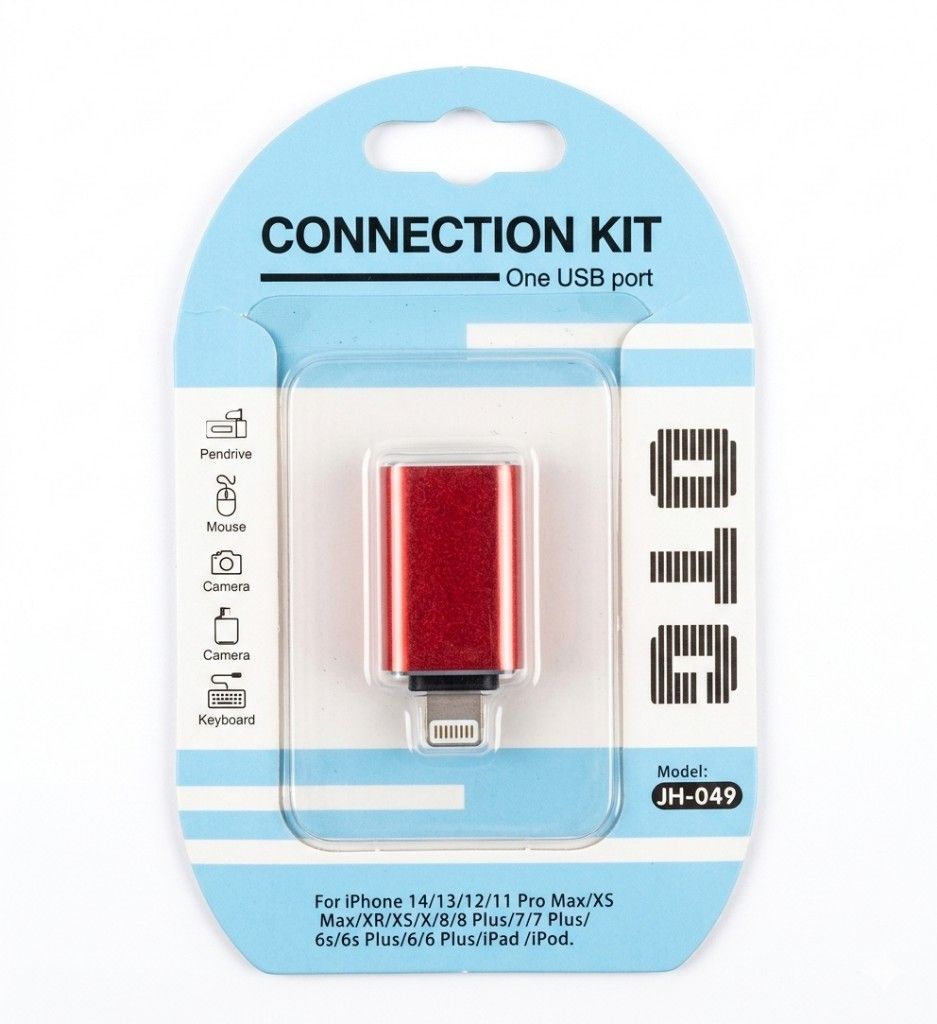 Adaptador OTG a iphone
