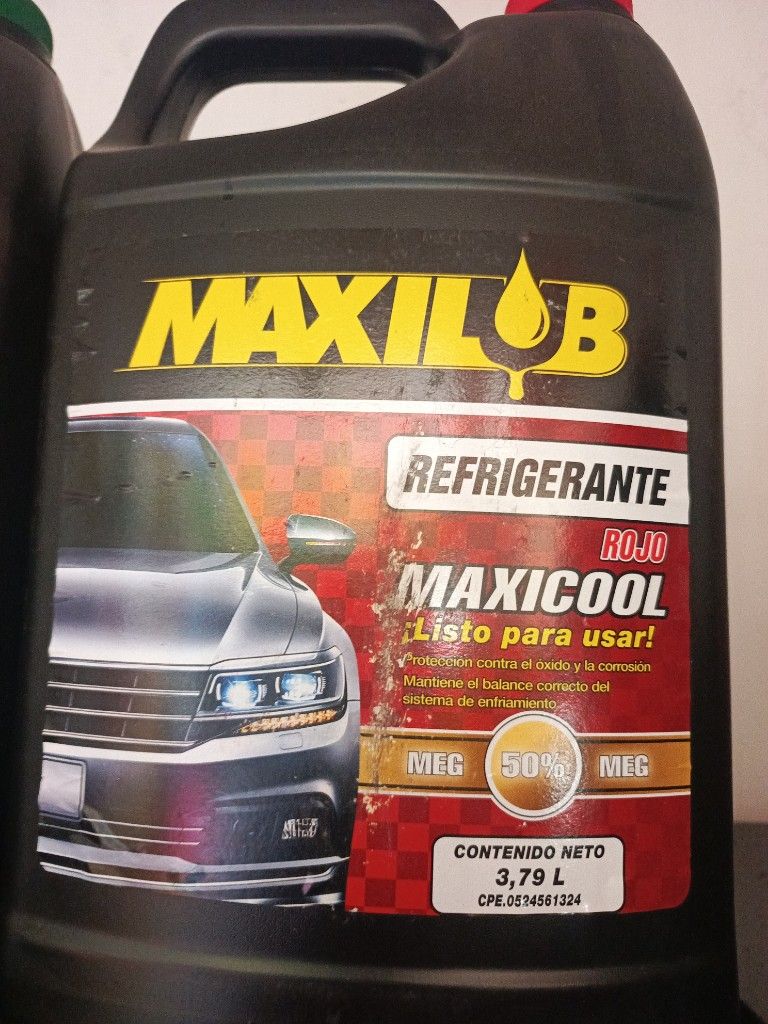 Maxilub refrigerante Rojo 50% 3,79L