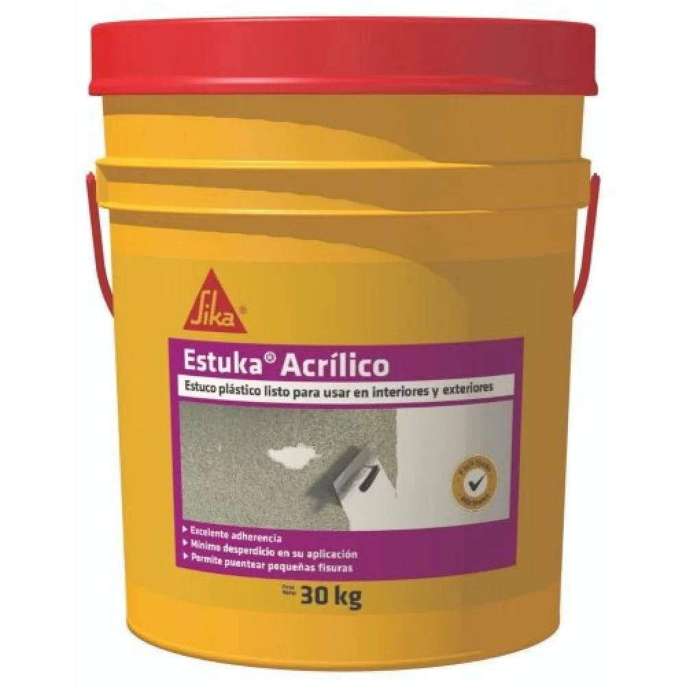 SIKAWALL 330 ESTUKA ACRILICO 30KG