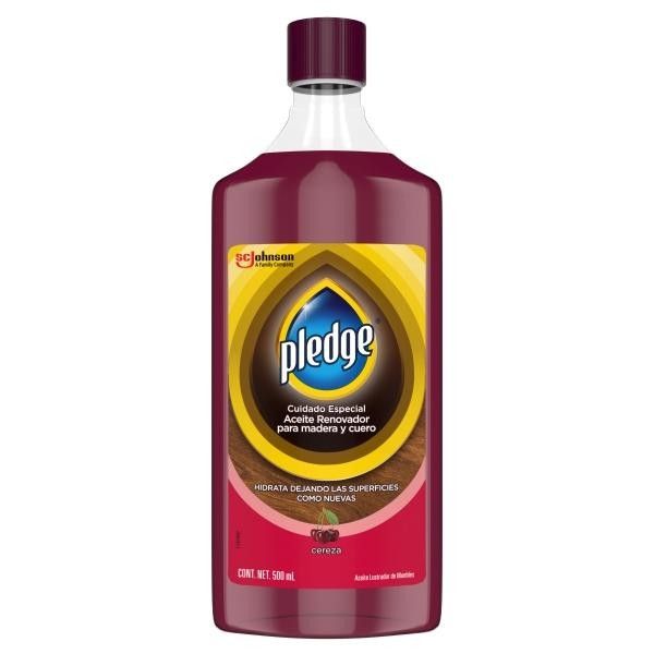 ACEITE RENOVADOR PARA MADERA Y CUERO PLEDGE  500ml x3