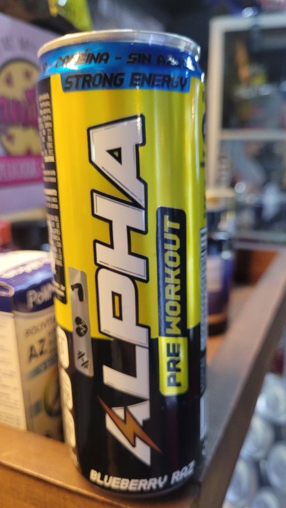 ALPHA PREWORKOUT BLUEBERRY RAZ