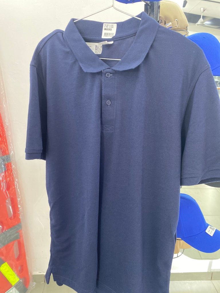 AZUL NAVY TALLA L POLO ADULTO MIL RAYAS