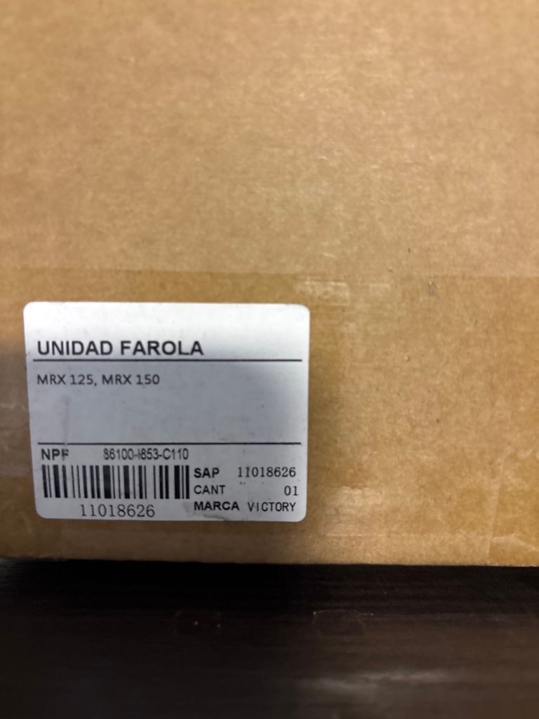 FAROLA AUTECO MRX150 - MRX125