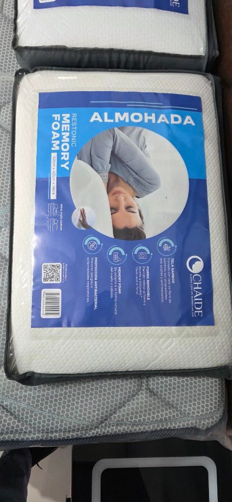 almohada memory foam