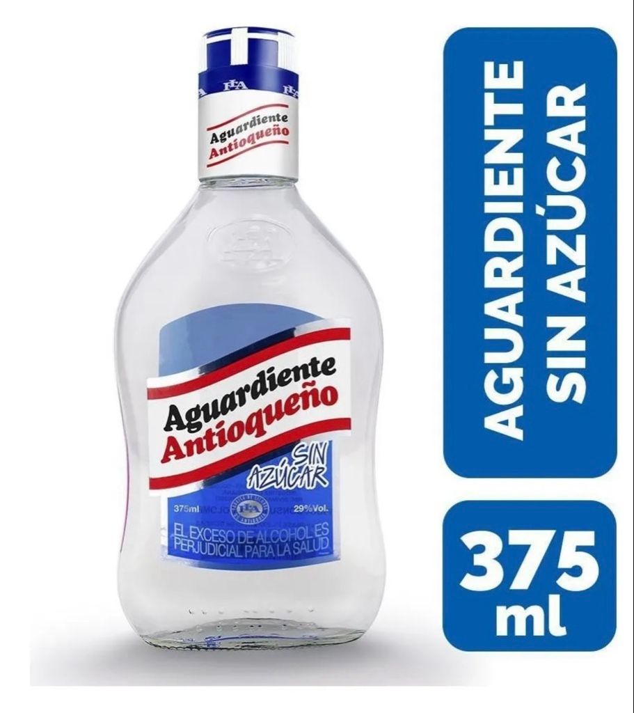1 AGUARDIENTE ANTIOQUEÑO  375 ML
