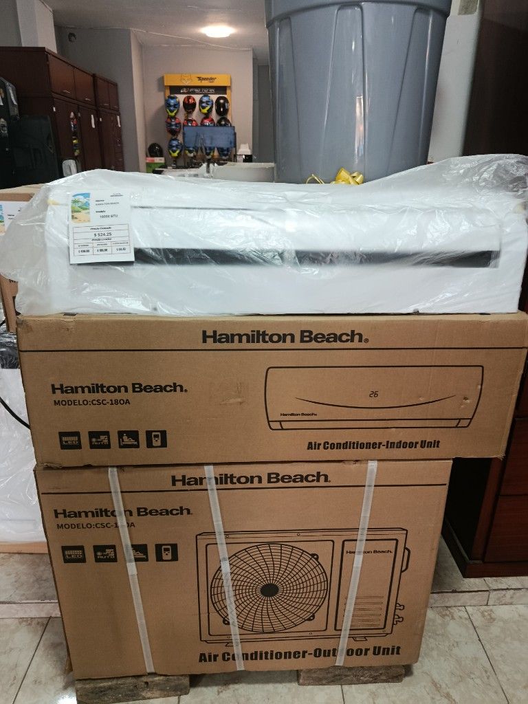 Aire Acondicionado Hamilton Beach 18000 BTU
