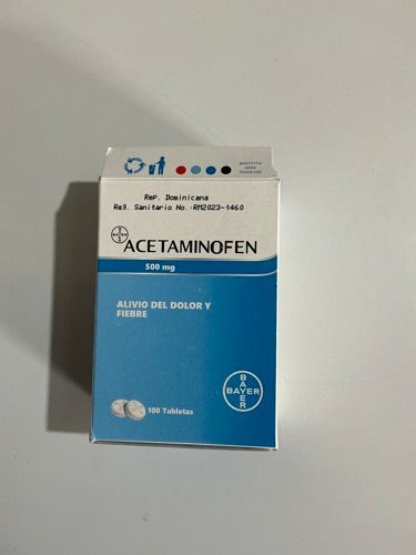 Acetaminofen Bayer 500mg