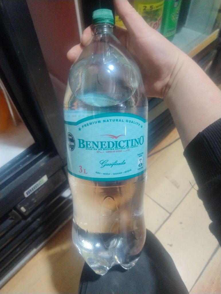 Agua benedictino 3 litros