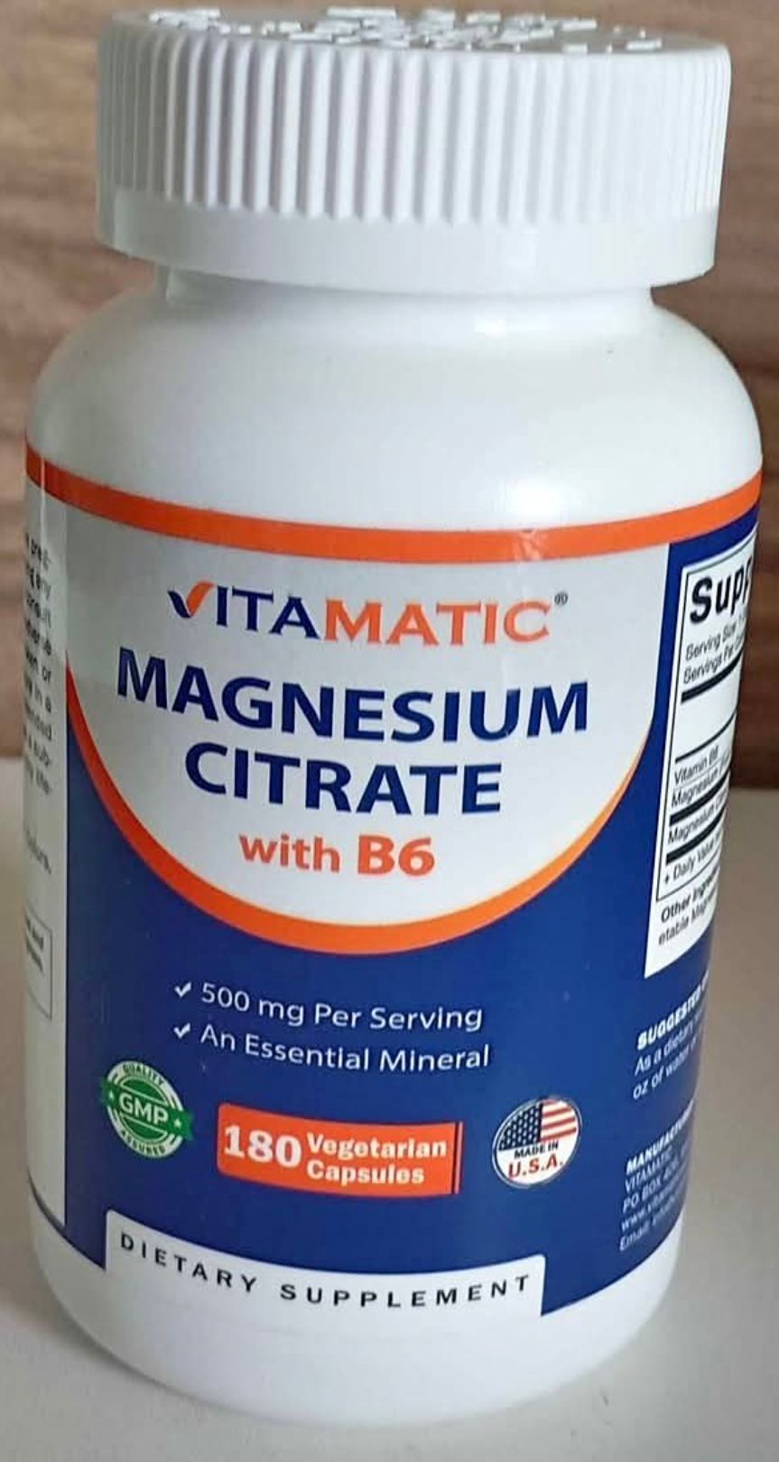 CITRATO DE MAGNESIO 180 caps