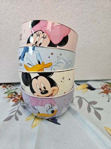4 Tazas mickey mouse