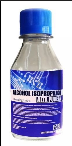 Alcohol Isopropílico de Alta Pureza 125ml