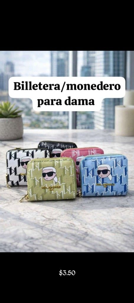 Billetera/monedero para dama