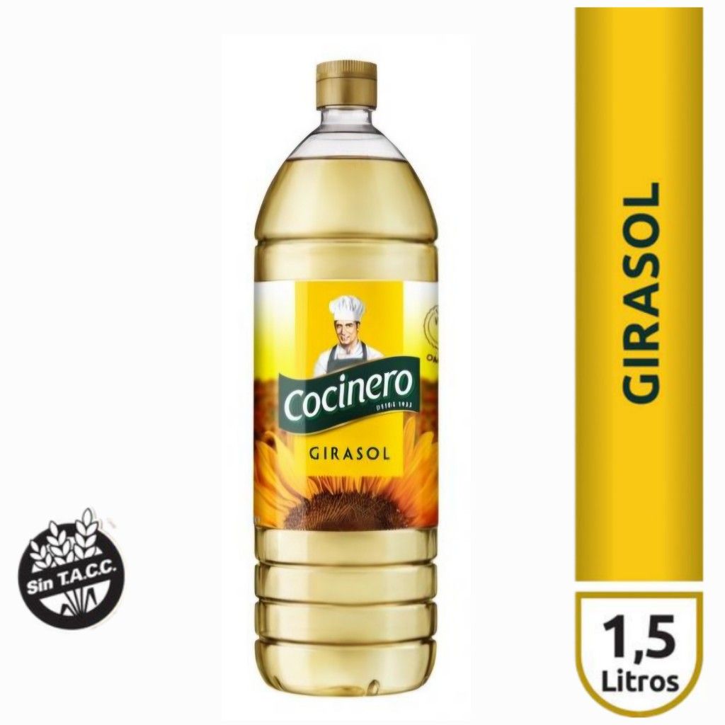 Aceite de Girasol Cocinero x 1,5L