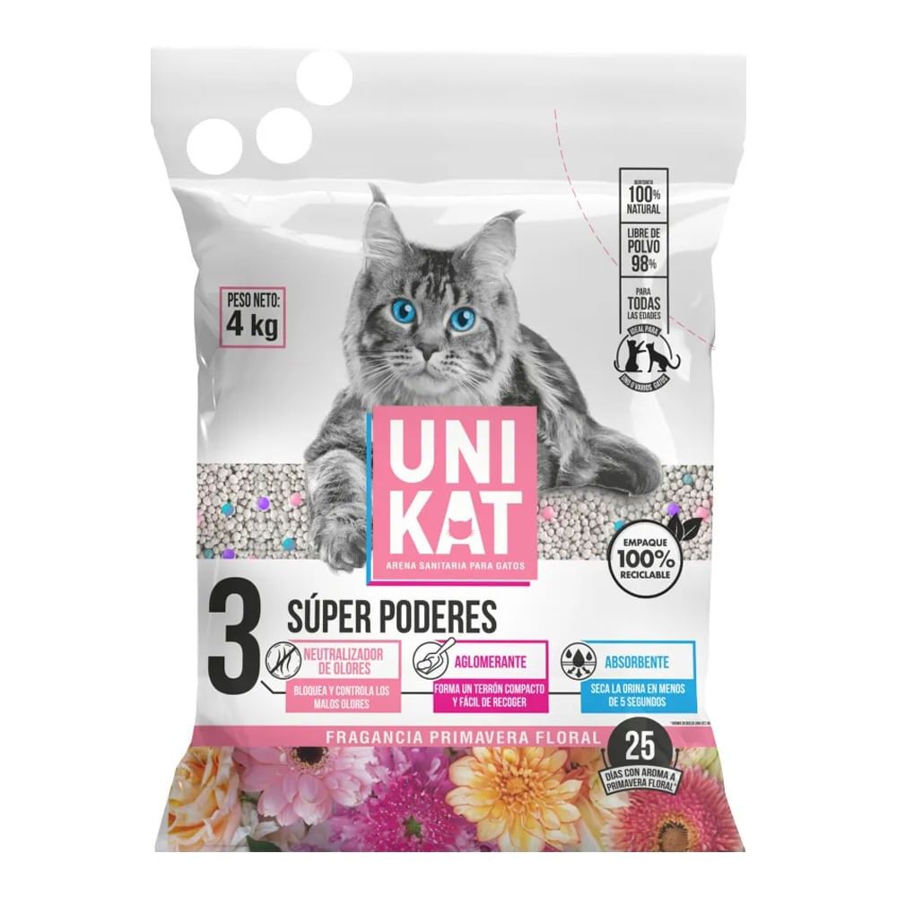 Unikat Arena Sanitaria 18 Kg Primavera Floral