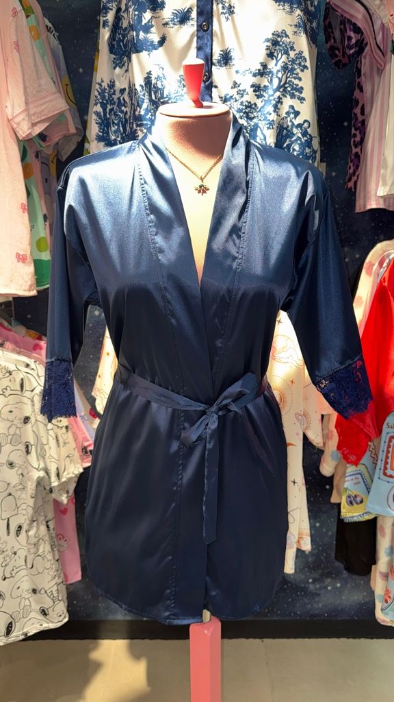 Bata clásica Azul