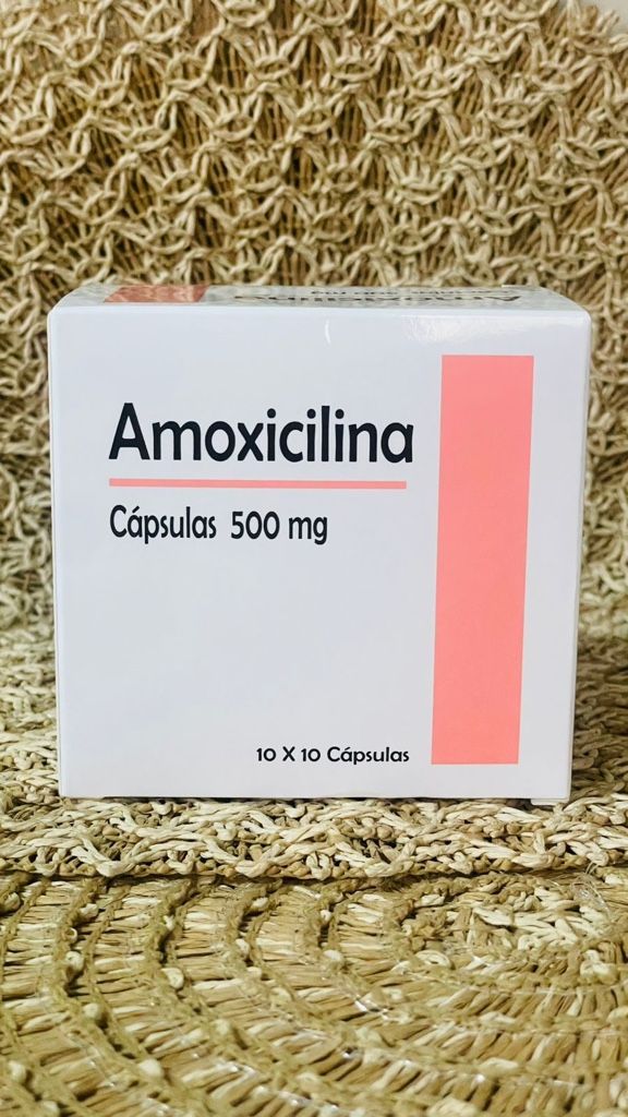 amoxicilina 500mg x100 capsulas