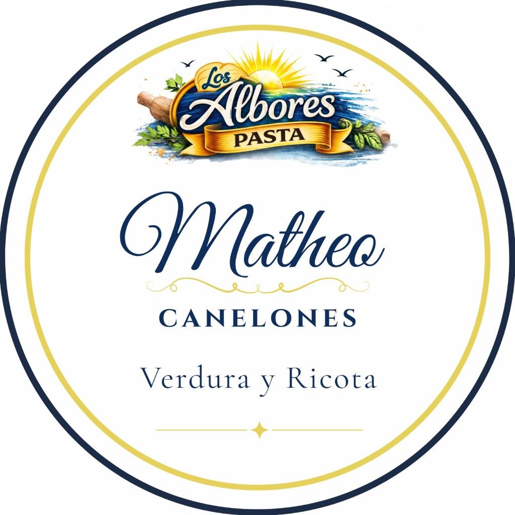 Canelones x 4 unidades. Verdura y Ricota