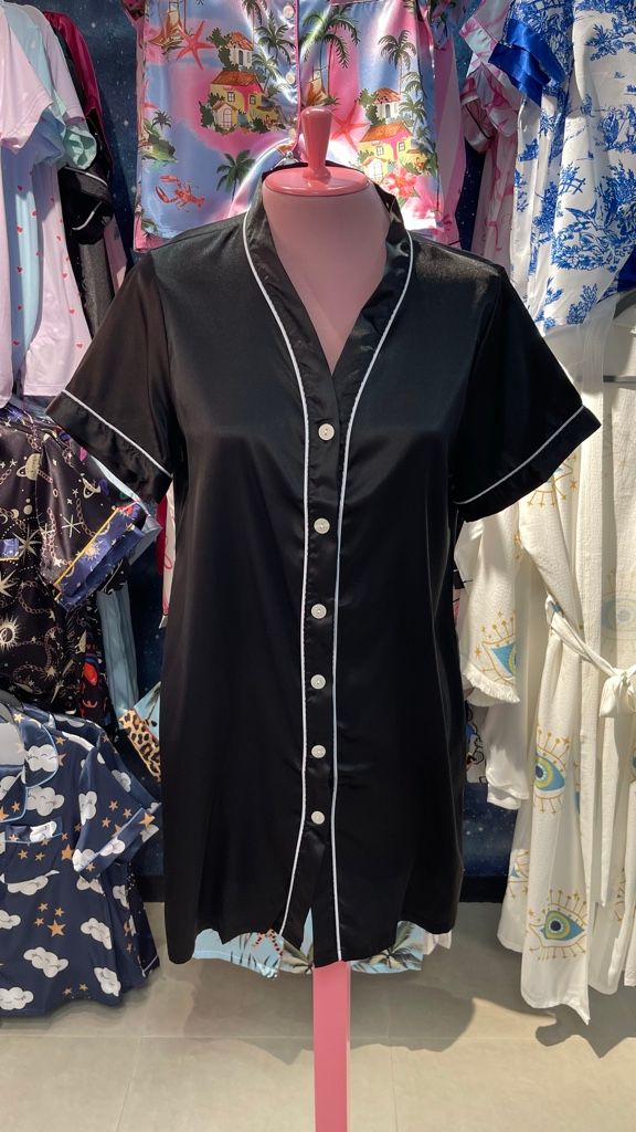Camisón manga corta