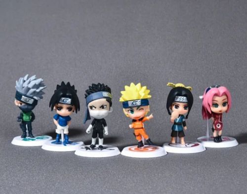 6 Figuras Naruto