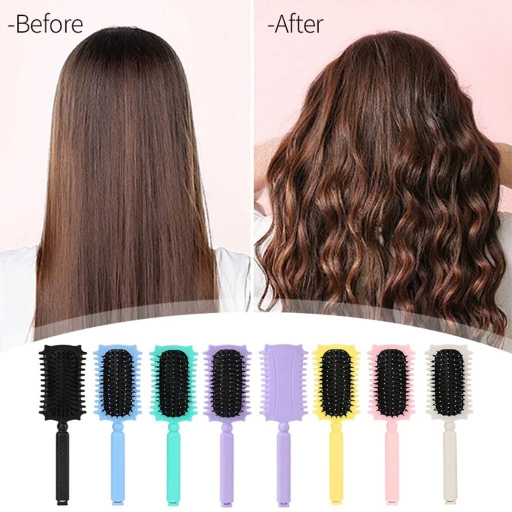"""Cepillo masajeador ""

Para peinar cabello rizado 
Y definir volumen