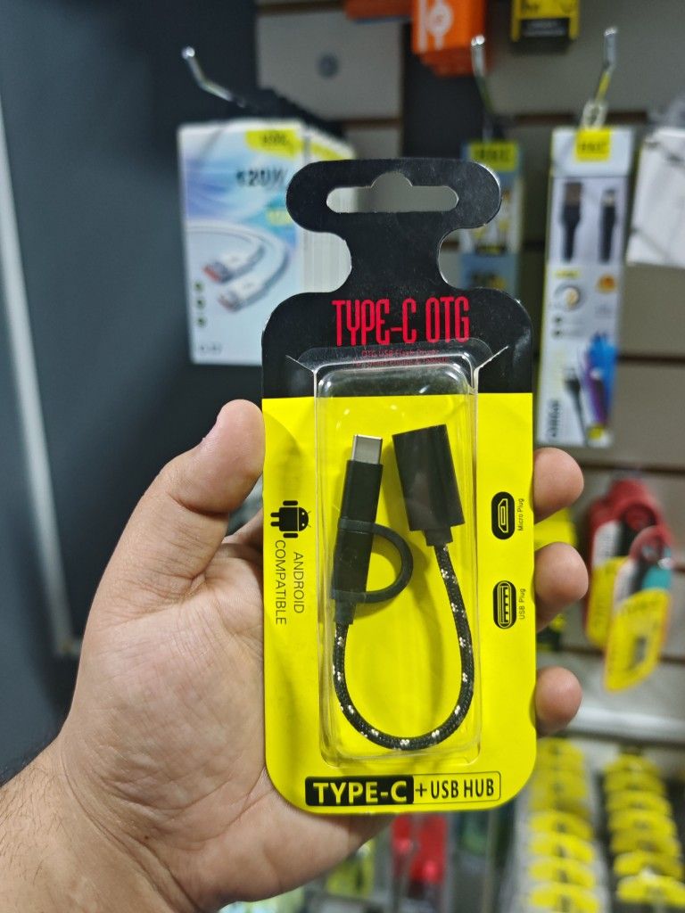 ADAOTADOR DE TIPO C Y MICRO USB MACHO A USB HEMBRA