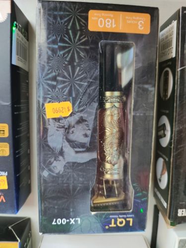 Afeitadora recargable con pantalla tipo vikinga
