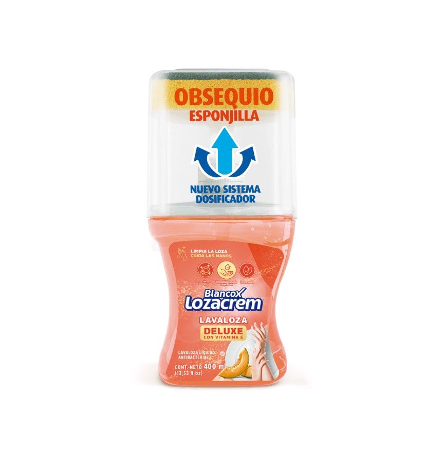 Lavaloza liquido blancox lozacrem vitamina e 400ml