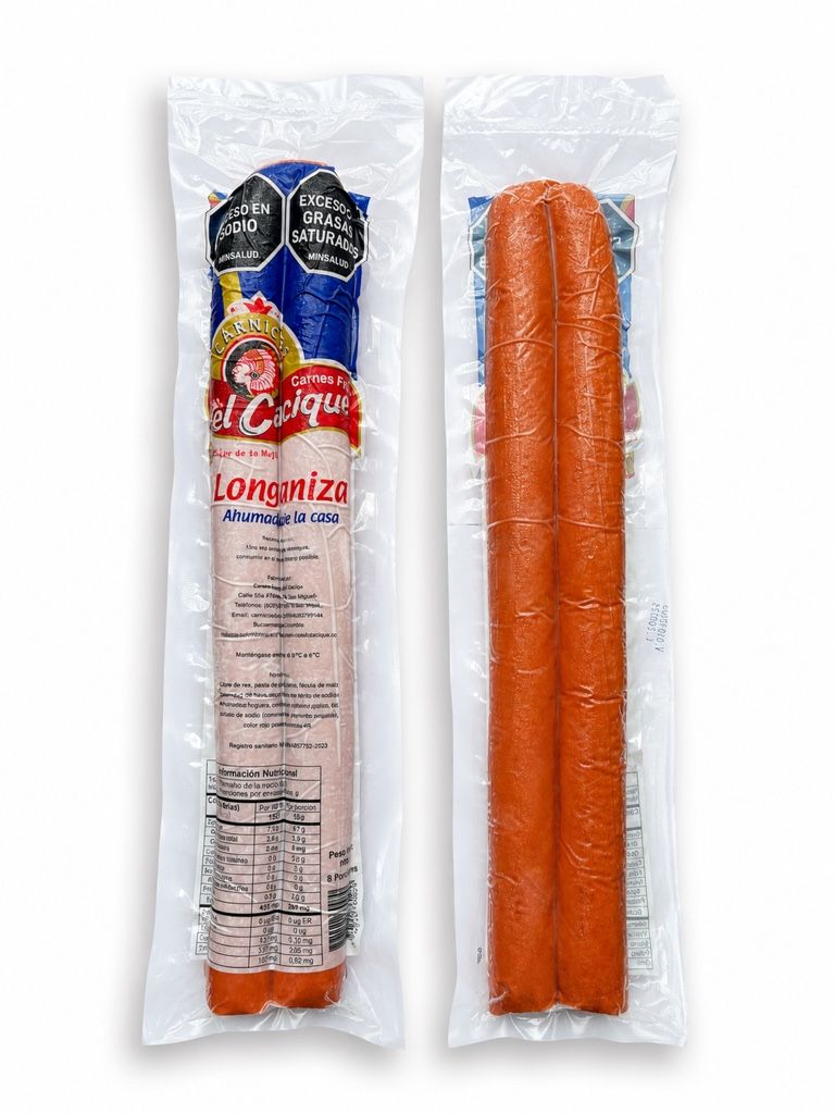 Longaniza ahumada, 500 g